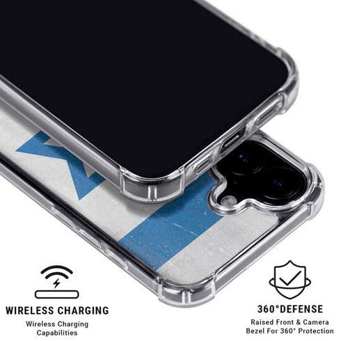 Israel Flag Distressed iPhone 16 Plus MagSafe Case
